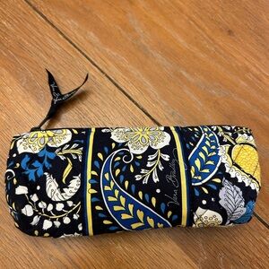 Vera Bradley Ellie Blue Elephant Cosmetic Bag